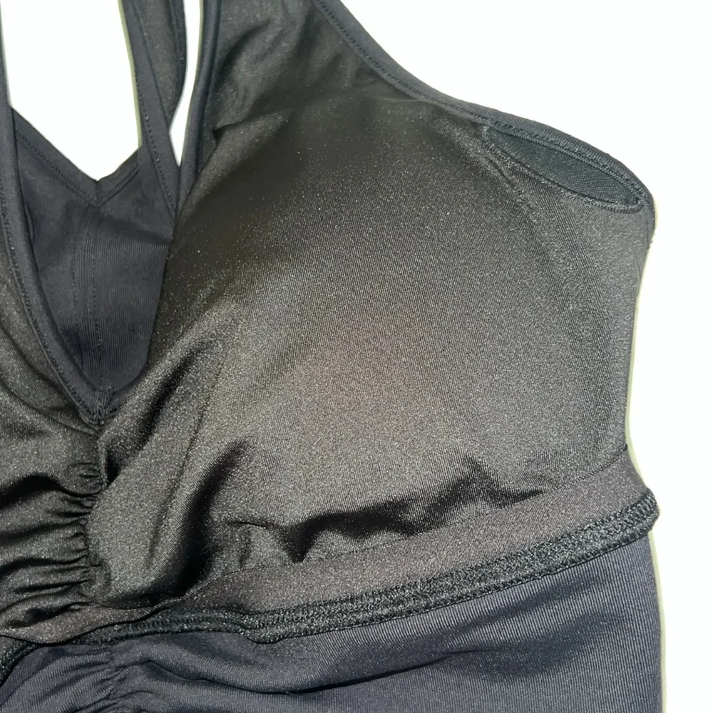 ALO Yoga Black Wild Thing Sports Bra Large - Picture 8 of 9